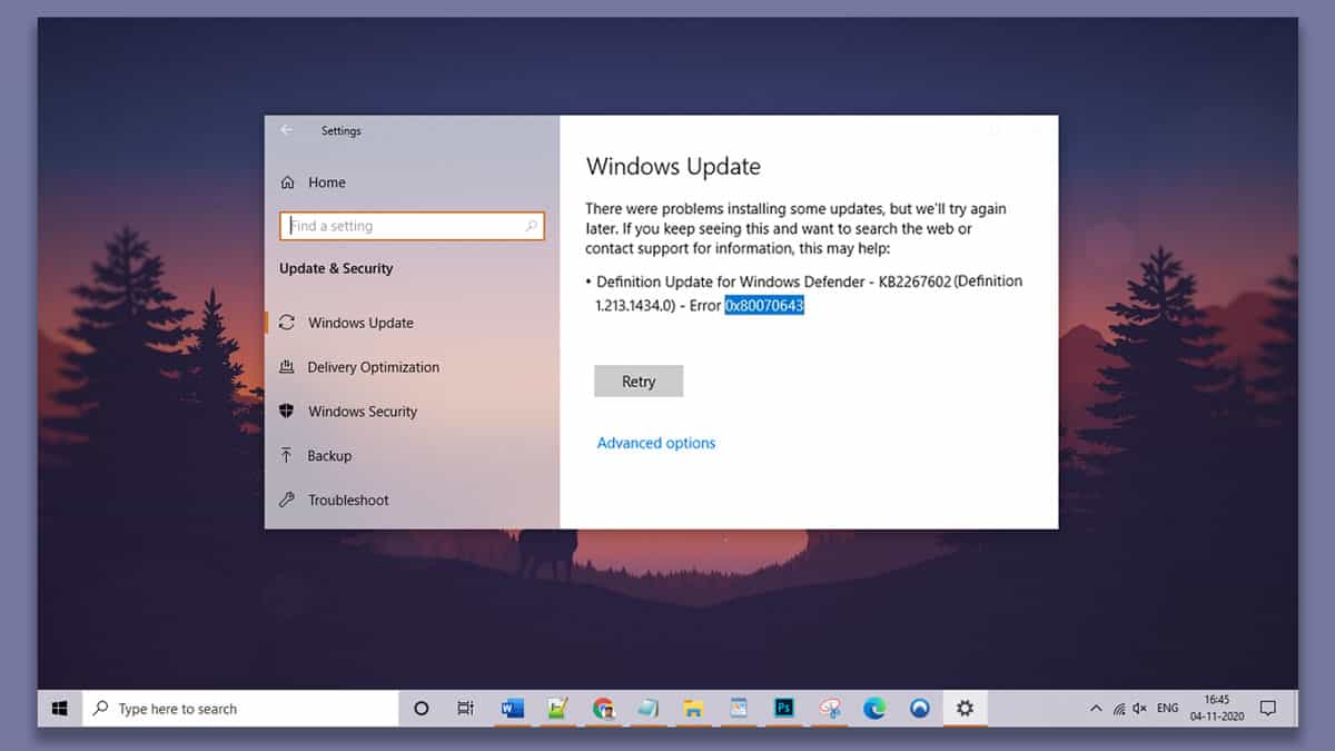 How To Fix Windows Update Error 0x Devsjournal